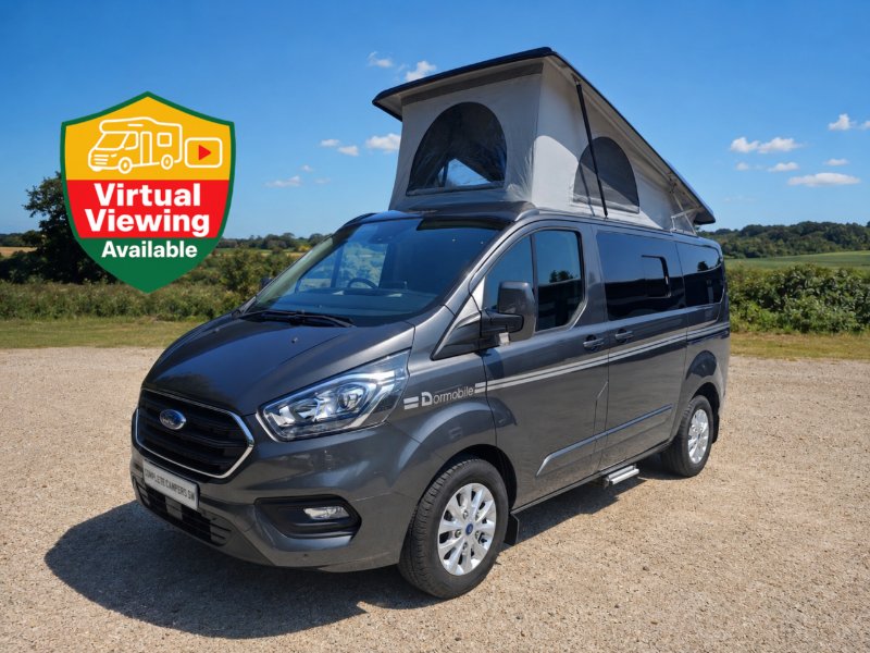 Grey Ford Transit Custom Dormobile Freeway